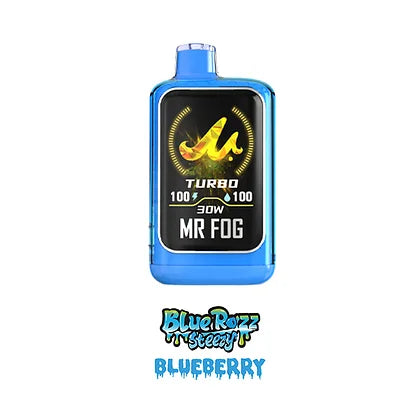 MR FOG NOVA BLUE RAZZ STEEZY BLUEBERRY